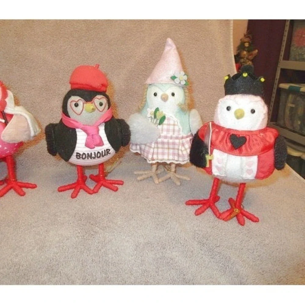 Featherly Friends Collectible Birds Target Set Of 6 Queenie Cherie Bloom Easter